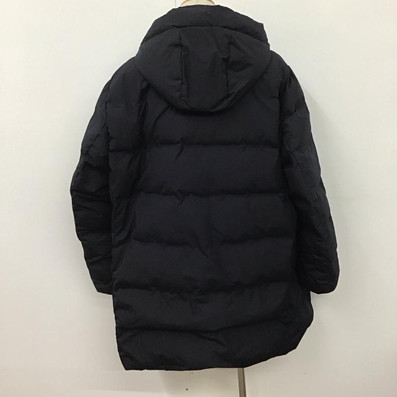ユニクロ UNIQLO ジャケット、上着 ジャンパー、ブルゾン 311-400512 ジップアップジャケット ダウンジャケット アウター 無地 紺 / ネイビー /  メンズ USED 古着 中古 10128076