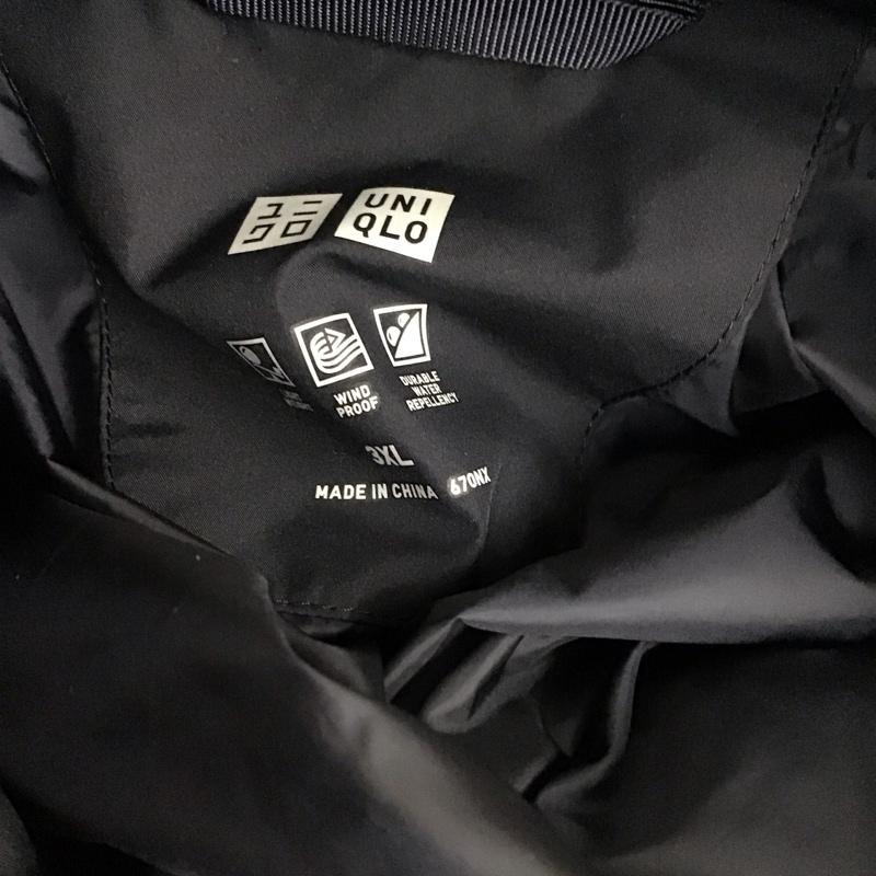 ユニクロ UNIQLO ジャケット、上着 ジャンパー、ブルゾン 311-400512 ジップアップジャケット ダウンジャケット アウター 無地 紺 / ネイビー /  メンズ USED 古着 中古 10128076