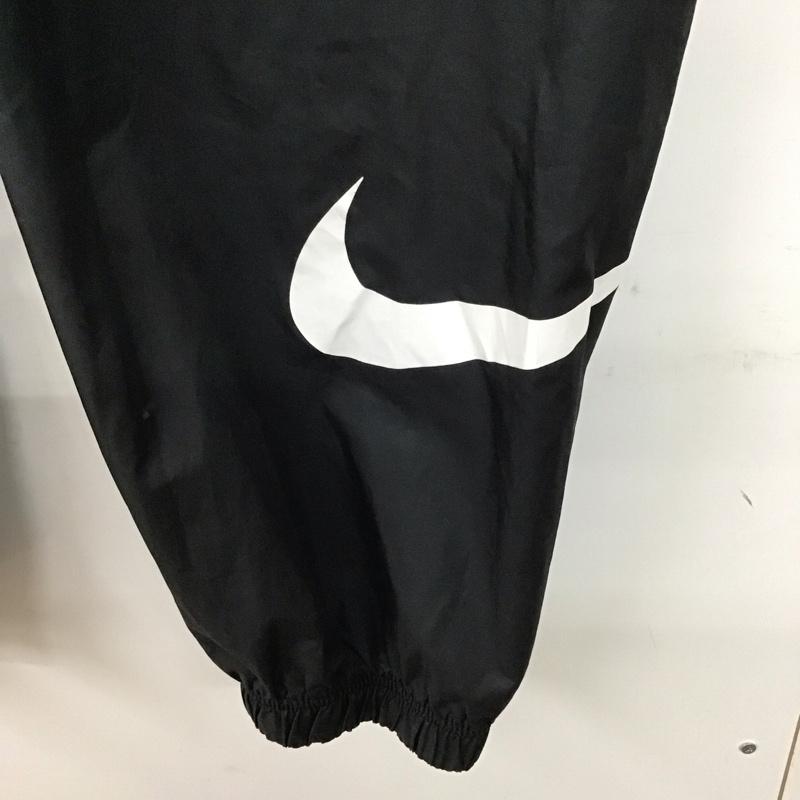 ナイキ NIKE パンツ ワークパンツ、ペインターパンツ cj3777-010 SWOOSHWOVENPANTSボトム ワイドパンツ XL 無地 黒 / ブラック /  レディース USED 古着 中古 10128081