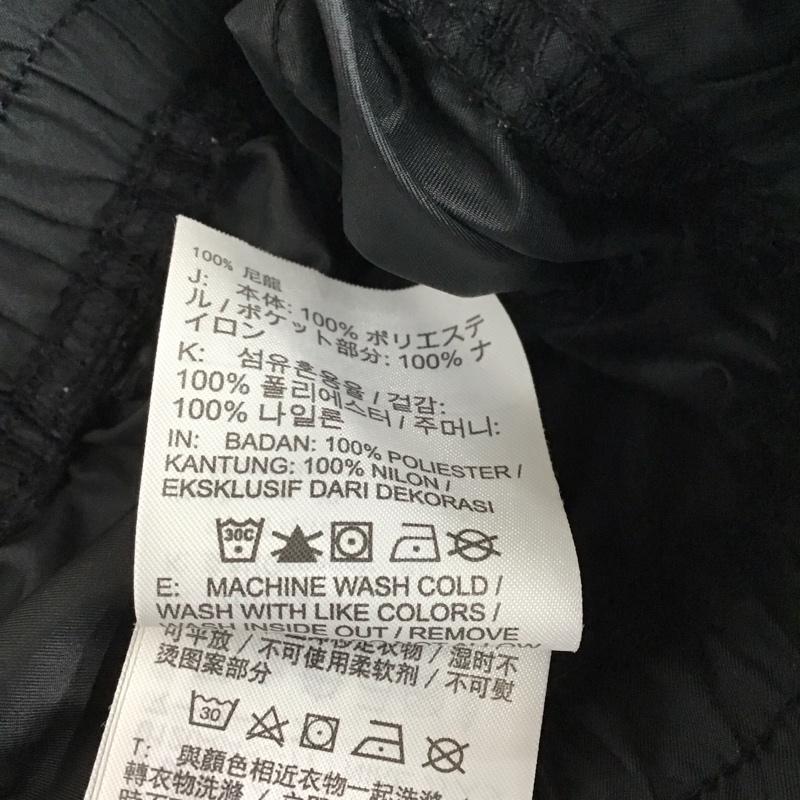 ナイキ NIKE パンツ ワークパンツ、ペインターパンツ cj3777-010 SWOOSHWOVENPANTSボトム ワイドパンツ XL 無地 黒 / ブラック /  レディース USED 古着 中古 10128081