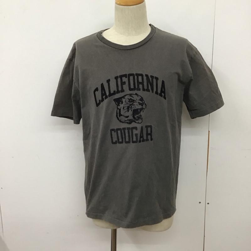 ジャーナルスタンダード JOURNAL STANDARD Tシャツ 半袖 半袖カットソー プリントTシャツ クルーネックカットソー M プリント 黒 / ブラック /  メンズ USED 古着 中古 10128082