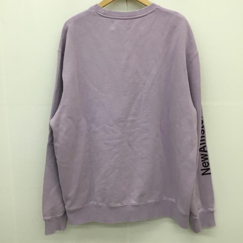 ユーズドクロージング used clothes トレーナー 長袖 New Amsterdam ニューアムステルダム XL ロゴ、文字 X 刺繍 紫 / パープル /  メンズ USED 古着 中古 10128084