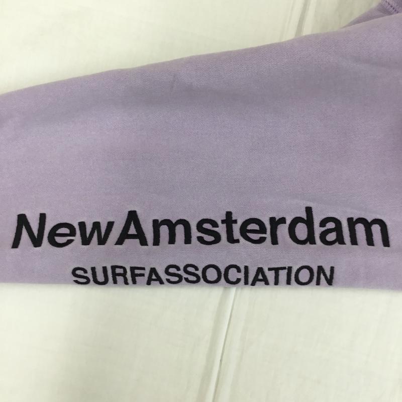 ユーズドクロージング used clothes トレーナー 長袖 New Amsterdam ニューアムステルダム XL ロゴ、文字 X 刺繍 紫 / パープル /  メンズ USED 古着 中古 10128084