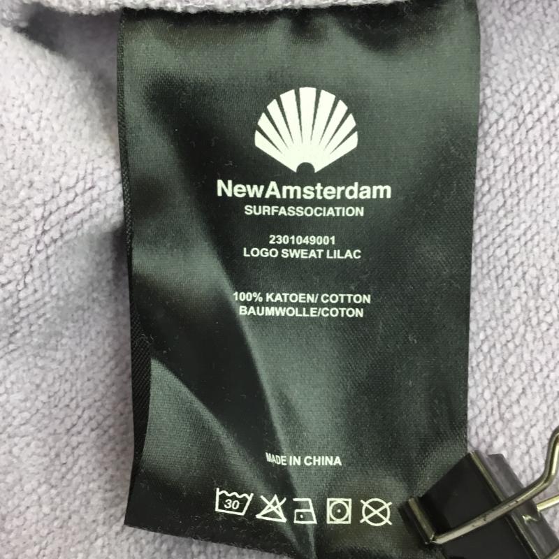 ユーズドクロージング used clothes トレーナー 長袖 New Amsterdam ニューアムステルダム XL ロゴ、文字 X 刺繍 紫 / パープル /  メンズ USED 古着 中古 10128084