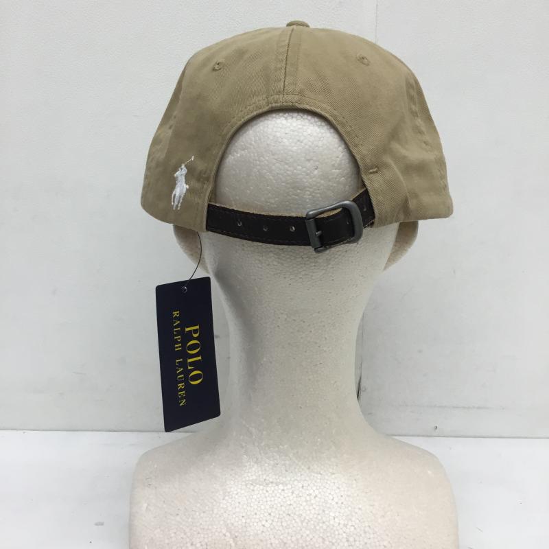ポロラルフローレン POLO RALPH LAUREN 帽子 キャップ ポロ　ロゴ　キャップ FREE ロゴ、文字 X 刺繍 茶 / ブラウン /  メンズ USED 古着 中古 10128086