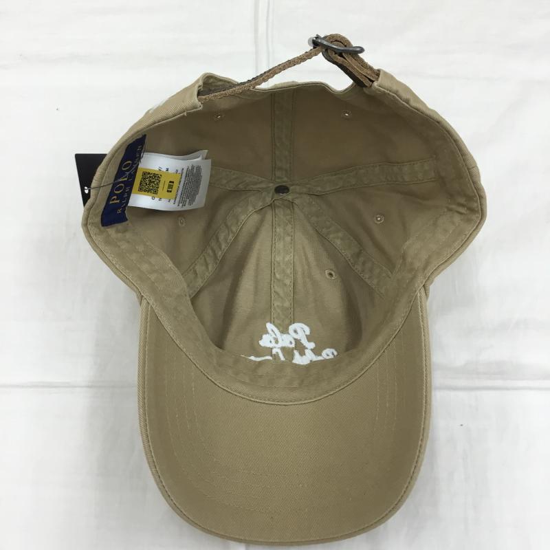 ポロラルフローレン POLO RALPH LAUREN 帽子 キャップ ポロ　ロゴ　キャップ FREE ロゴ、文字 X 刺繍 茶 / ブラウン /  メンズ USED 古着 中古 10128086