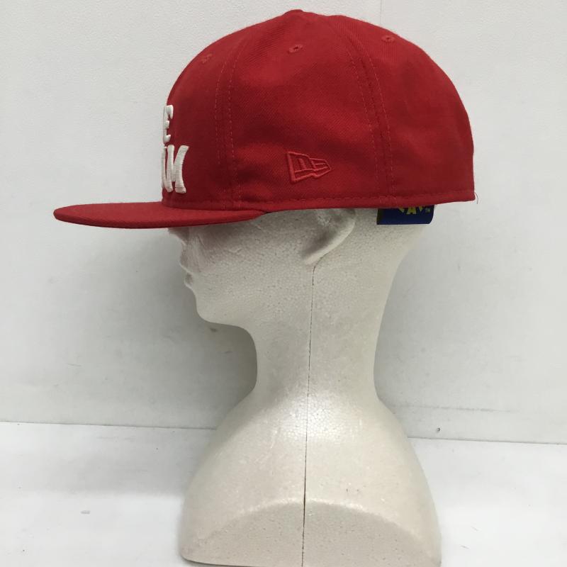 ニューエラ NEW ERA 帽子 キャップ ICE CREAM アイスクリーム　USA製 FREE ロゴ、文字 赤 / レッド /  メンズ USED 古着 中古 10128088