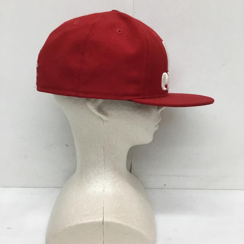 ニューエラ NEW ERA 帽子 キャップ ICE CREAM アイスクリーム　USA製 FREE ロゴ、文字 赤 / レッド /  メンズ USED 古着 中古 10128088