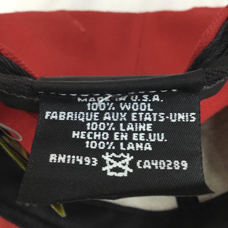 ニューエラ NEW ERA 帽子 キャップ ICE CREAM アイスクリーム　USA製 FREE ロゴ、文字 赤 / レッド /  メンズ USED 古着 中古 10128088