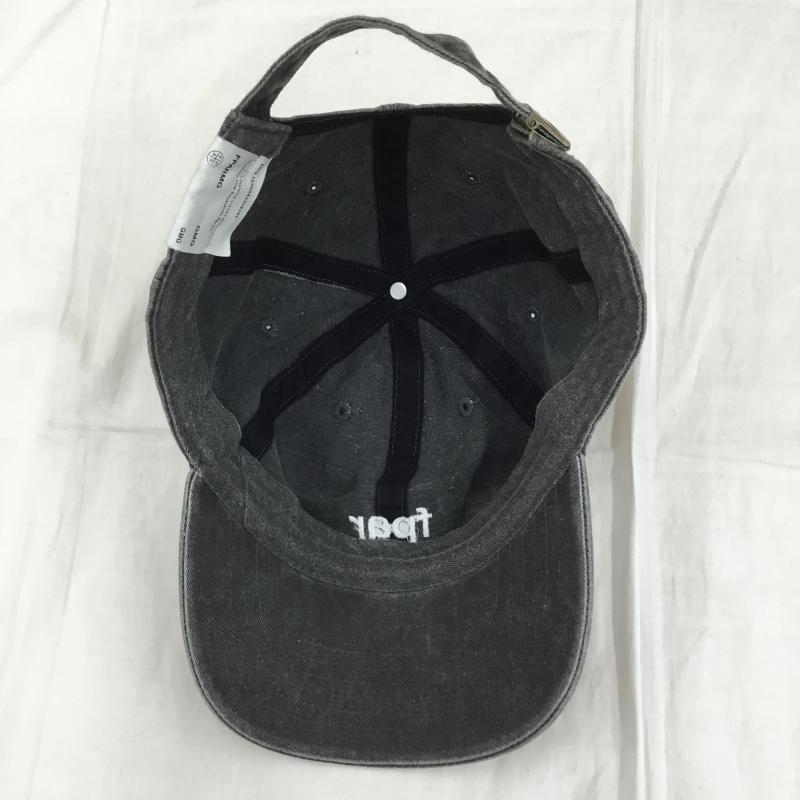 ユーズドクロージング used clothes 帽子 キャップ FPAR ロゴ、文字 灰 / グレー /  メンズ USED 古着 中古 10128090
