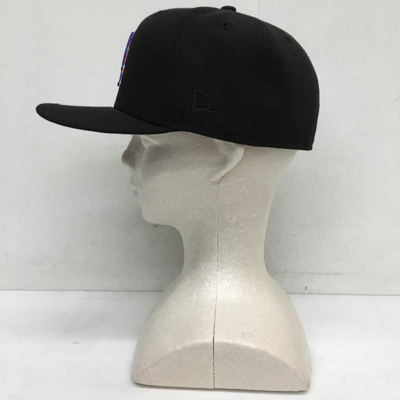 ニューエラ NEW ERA 帽子 キャップ ニューヨークメッツ FREE ロゴ、文字 黒 / ブラック /  メンズ USED 古着 中古 10128091