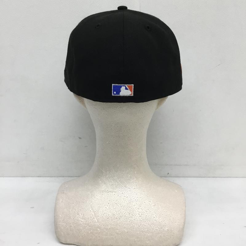 ニューエラ NEW ERA 帽子 キャップ ニューヨークメッツ FREE ロゴ、文字 黒 / ブラック /  メンズ USED 古着 中古 10128091