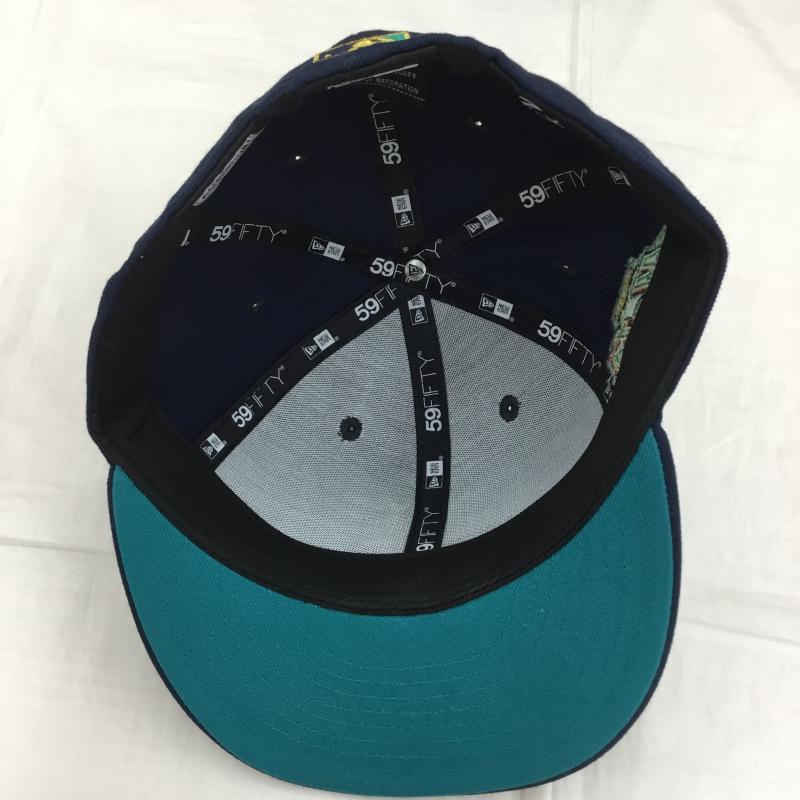ニューエラ NEW ERA 帽子 キャップ ニューヨークメッツ FREE ロゴ、文字 紺 / ネイビー /  メンズ USED 古着 中古 10128092