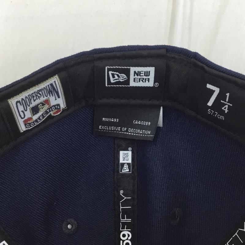 ニューエラ NEW ERA 帽子 キャップ ニューヨークメッツ FREE ロゴ、文字 紺 / ネイビー /  メンズ USED 古着 中古 10128092