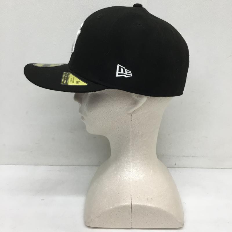 ニューエラ NEW ERA 帽子 キャップ ニューヨークヤンキース FREE ロゴ、文字 黒 / ブラック /  メンズ USED 古着 中古 10128093