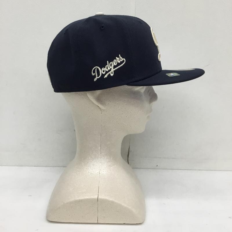 ニューエラ NEW ERA 帽子 キャップ ロサンゼルス　ドジャース FREE ロゴ、文字 紺 / ネイビー /  メンズ USED 古着 中古 10128094