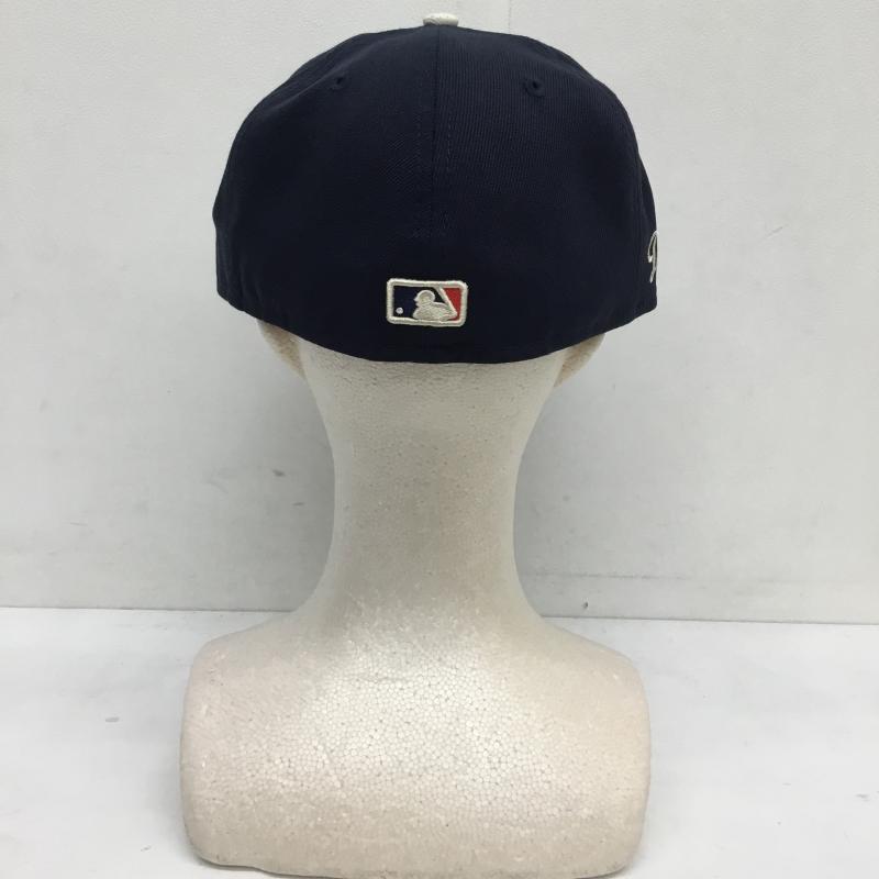 ニューエラ NEW ERA 帽子 キャップ ロサンゼルス　ドジャース FREE ロゴ、文字 紺 / ネイビー /  メンズ USED 古着 中古 10128094