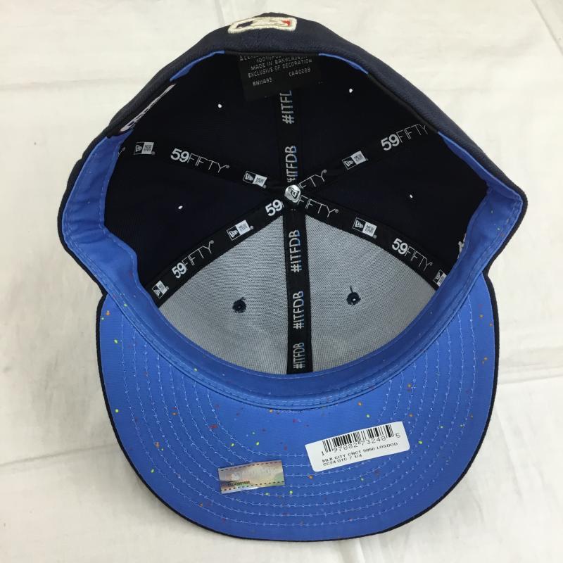 ニューエラ NEW ERA 帽子 キャップ ロサンゼルス　ドジャース FREE ロゴ、文字 紺 / ネイビー /  メンズ USED 古着 中古 10128094