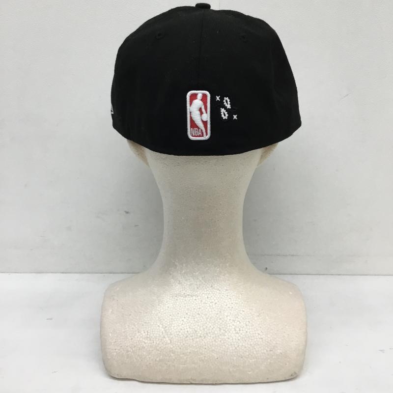 ニューエラ NEW ERA 帽子 キャップ NBA　シカゴ　ブルズ FREE ロゴ、文字 X 総柄 黒 / ブラック /  メンズ USED 古着 中古 10128095