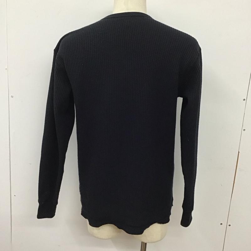 ザノースフェイス THE NORTH FACE Tシャツ 長袖 NT62032 ロングスリーブウォームワッフルクルー M 無地 黒 / ブラック /  メンズ USED 古着 中古 10128117