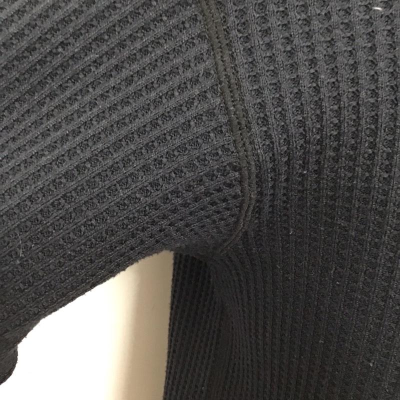 ザノースフェイス THE NORTH FACE Tシャツ 長袖 NT62032 ロングスリーブウォームワッフルクルー M 無地 黒 / ブラック /  メンズ USED 古着 中古 10128117