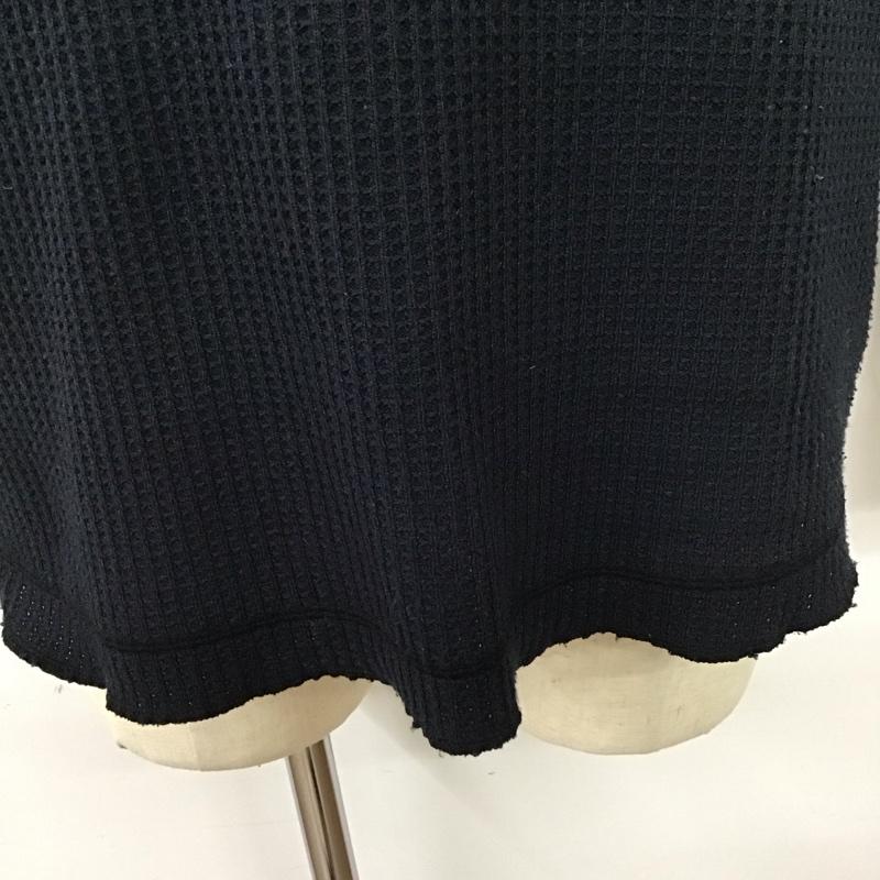 ザノースフェイス THE NORTH FACE Tシャツ 長袖 NT62032 ロングスリーブウォームワッフルクルー M 無地 黒 / ブラック /  メンズ USED 古着 中古 10128117