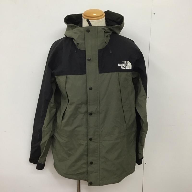 ザノースフェイス THE NORTH FACE ジャケット、上着 ジャンパー、ブルゾン NP11834 マウンテンライトジャケット Mountain Light Jacket XL ロゴ、文字 黒 / ブラック / X カーキ / カーキ /  メンズ USED 古着 中古 10128118