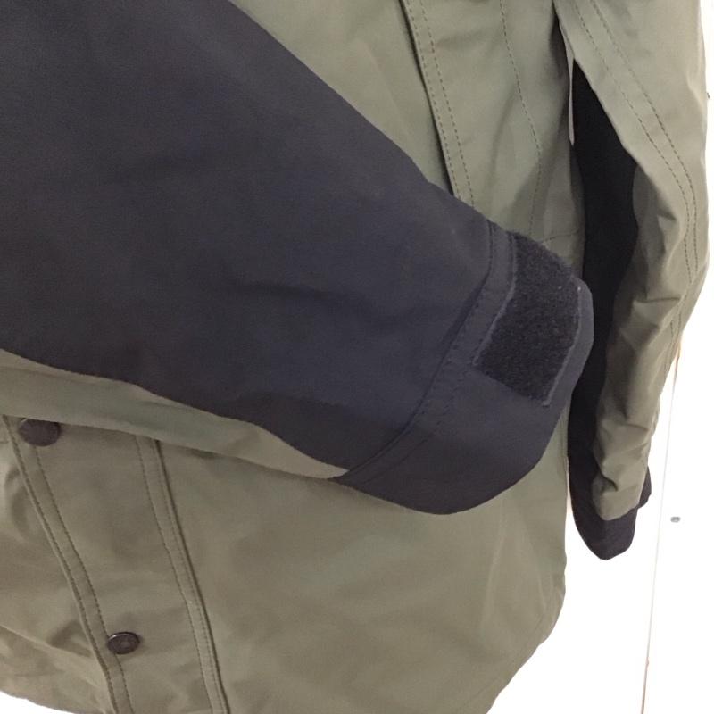 ザノースフェイス THE NORTH FACE ジャケット、上着 ジャンパー、ブルゾン NP11834 マウンテンライトジャケット Mountain Light Jacket XL ロゴ、文字 黒 / ブラック / X カーキ / カーキ /  メンズ USED 古着 中古 10128118