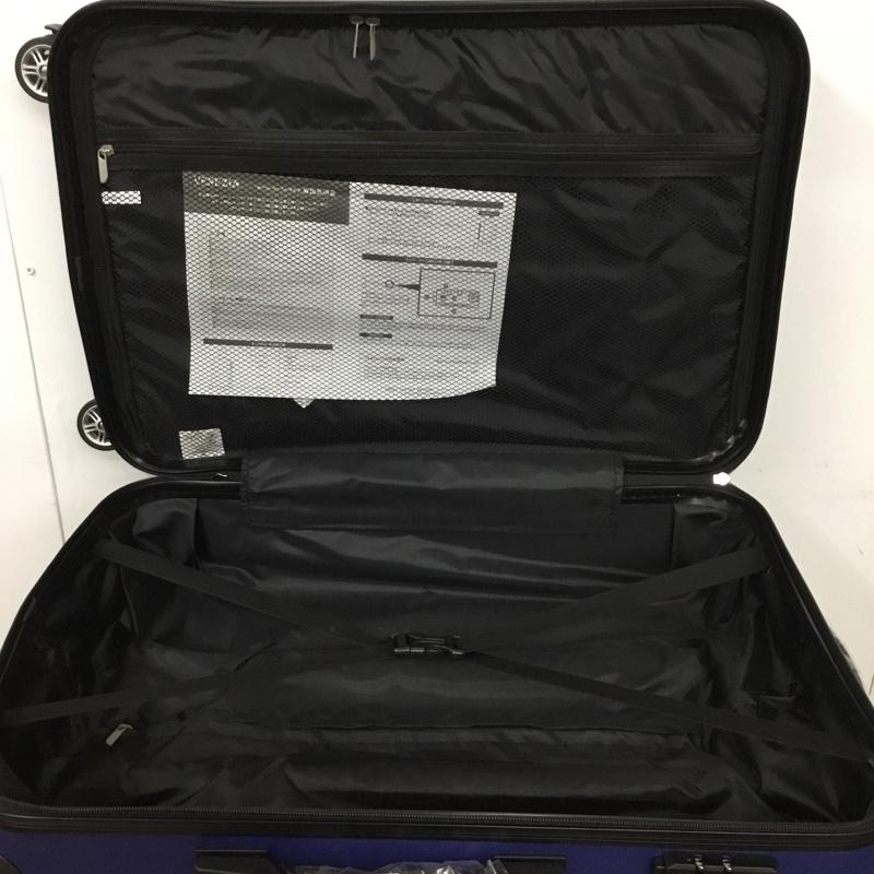 古着 USED スーツケース、トランク スーツケース、トランク トラベルキャリーケース 2個セット キャリーケース VENEZIA 無地 青 / ブルー /  メンズ USED 古着 中古 10128126
