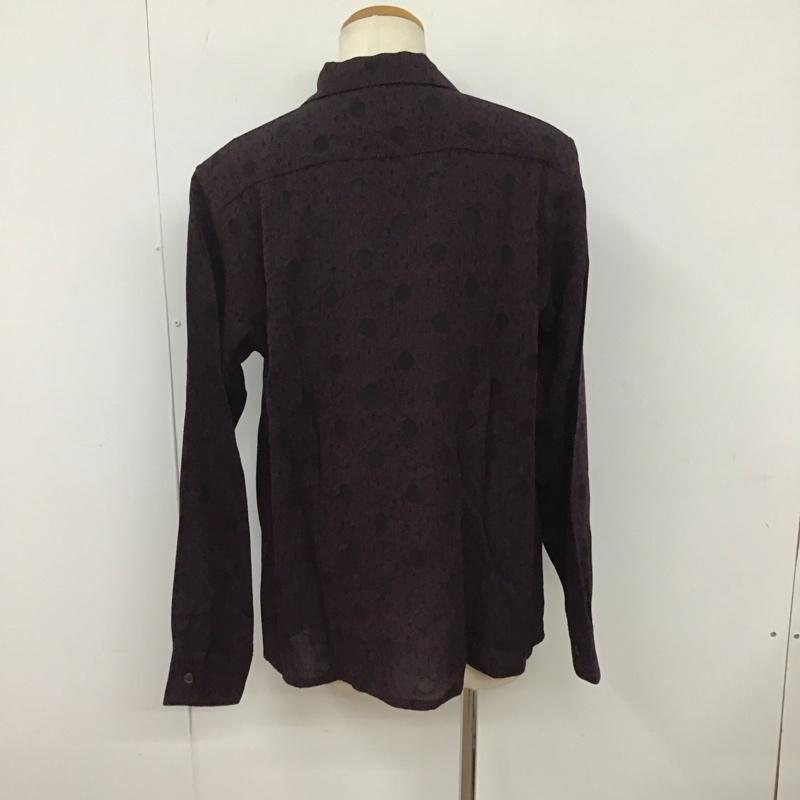 ニードルス Needles シャツ、ブラウス 長袖 L  紫 / パープル /  メンズ USED 古着 中古 10128130