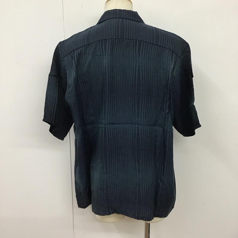 ニードルス Needles シャツ、ブラウス 半袖 L ストライプ マルチカラー / マルチカラー /  メンズ USED 古着 中古 10128132