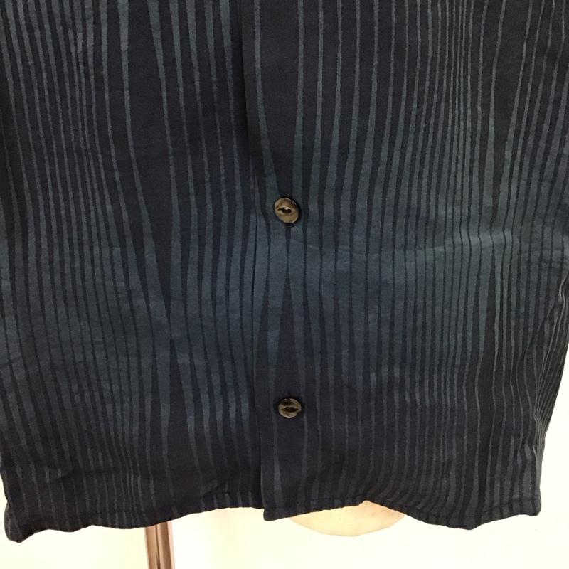 ニードルス Needles シャツ、ブラウス 半袖 L ストライプ マルチカラー / マルチカラー /  メンズ USED 古着 中古 10128132