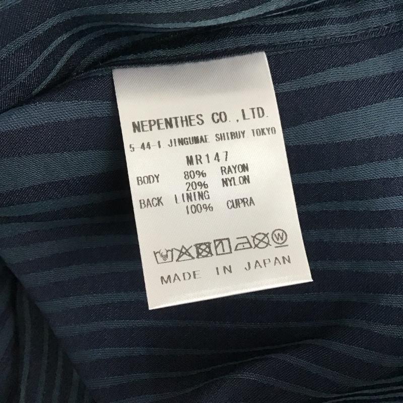 ニードルス Needles シャツ、ブラウス 半袖 L ストライプ マルチカラー / マルチカラー /  メンズ USED 古着 中古 10128132