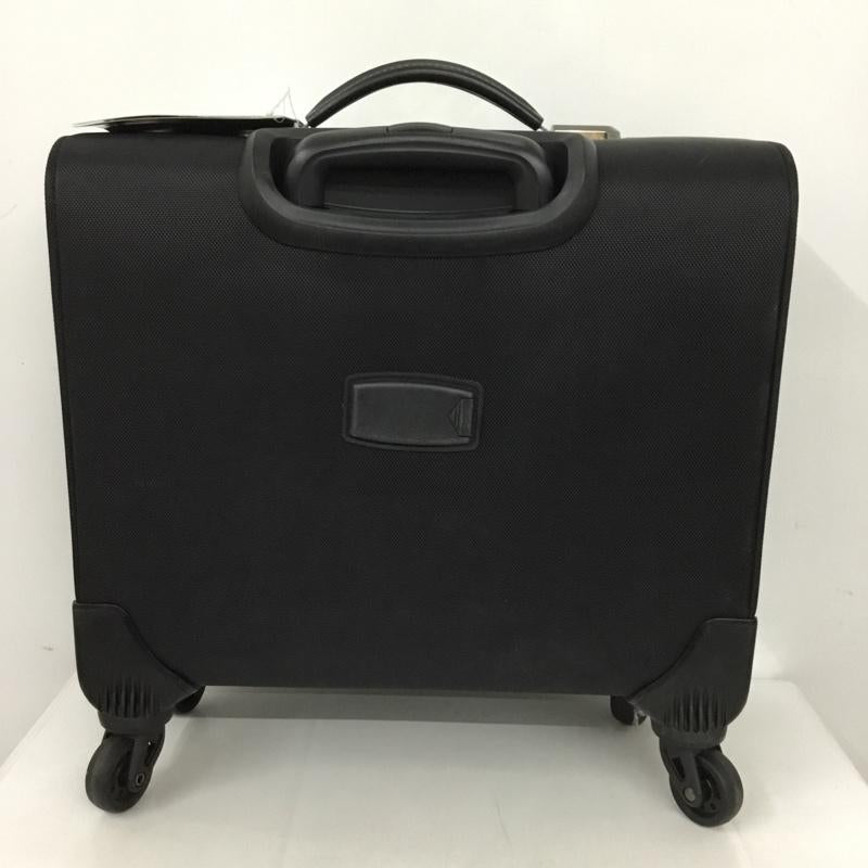 古着 USED スーツケース、トランク スーツケース、トランク 機内持ち込み ソフトキャリーケース 無地 黒 / ブラック /  メンズ USED 古着 中古 10128133