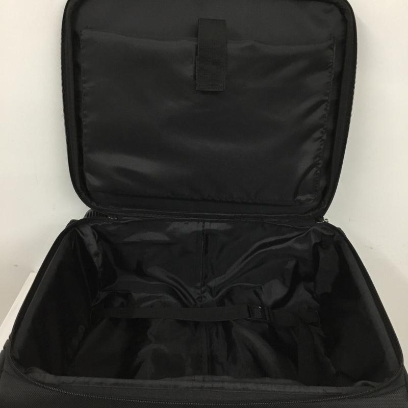 古着 USED スーツケース、トランク スーツケース、トランク 機内持ち込み ソフトキャリーケース 無地 黒 / ブラック /  メンズ USED 古着 中古 10128133