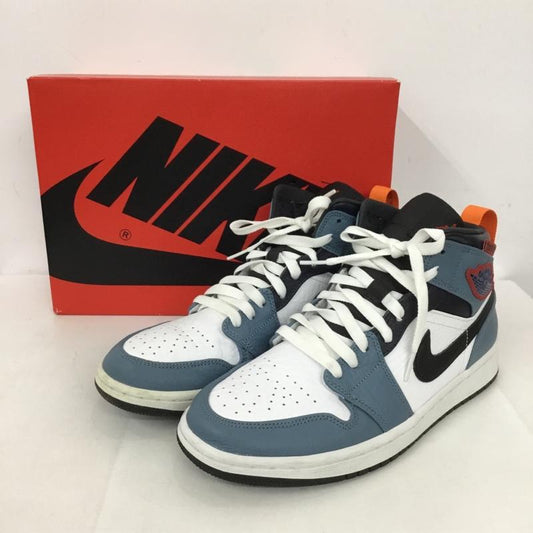 ナイキ NIKE スニーカー スニーカー CU2802-100 AIR JORDAN 1 MID SE FEARLESS APLA 27cm 箱有 27.0cm ロゴ、文字 白 / ホワイト / X 灰 / グレー / X 黒 / ブラック /  メンズ USED 古着 中古 10128139