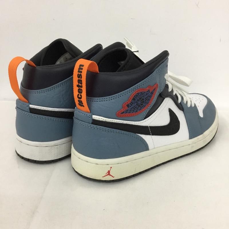 ナイキ NIKE スニーカー スニーカー CU2802-100 AIR JORDAN 1 MID SE FEARLESS APLA 27cm 箱有 27.0cm ロゴ、文字 白 / ホワイト / X 灰 / グレー / X 黒 / ブラック /  メンズ USED 古着 中古 10128139