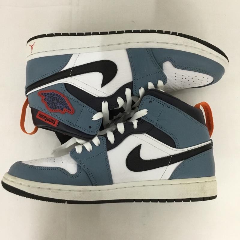 ナイキ NIKE スニーカー スニーカー CU2802-100 AIR JORDAN 1 MID SE FEARLESS APLA 27cm 箱有 27.0cm ロゴ、文字 白 / ホワイト / X 灰 / グレー / X 黒 / ブラック /  メンズ USED 古着 中古 10128139