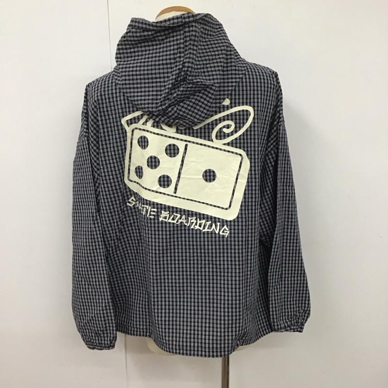 フーズフーギャラリー WHO S WHO gallery ジャケット、上着 ジャンパー、ブルゾン COOPER FACTドミノフードジャケット FREE チェック X ロゴ、文字 マルチカラー / マルチカラー /  メンズ USED 古着 中古 10128143
