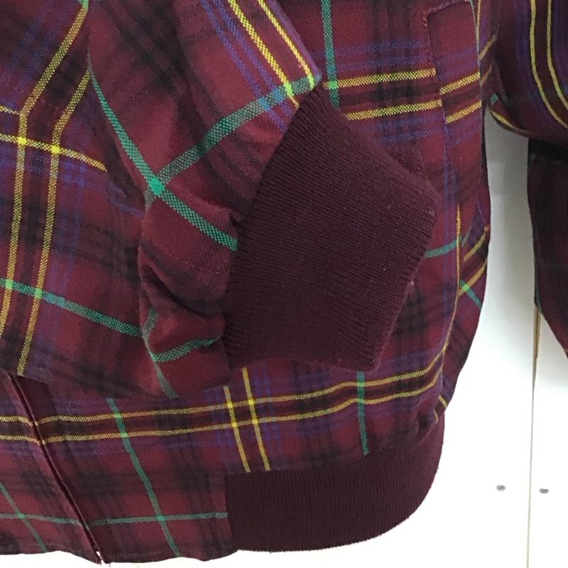 ケンゾー KENZO ジャケット、上着 ジャンパー、ブルゾン KENZO GOLF 2 チェック X ロゴ、文字 えんじ / ワインレッド / X マルチカラー / マルチカラー /  メンズ USED 古着 中古 10128145