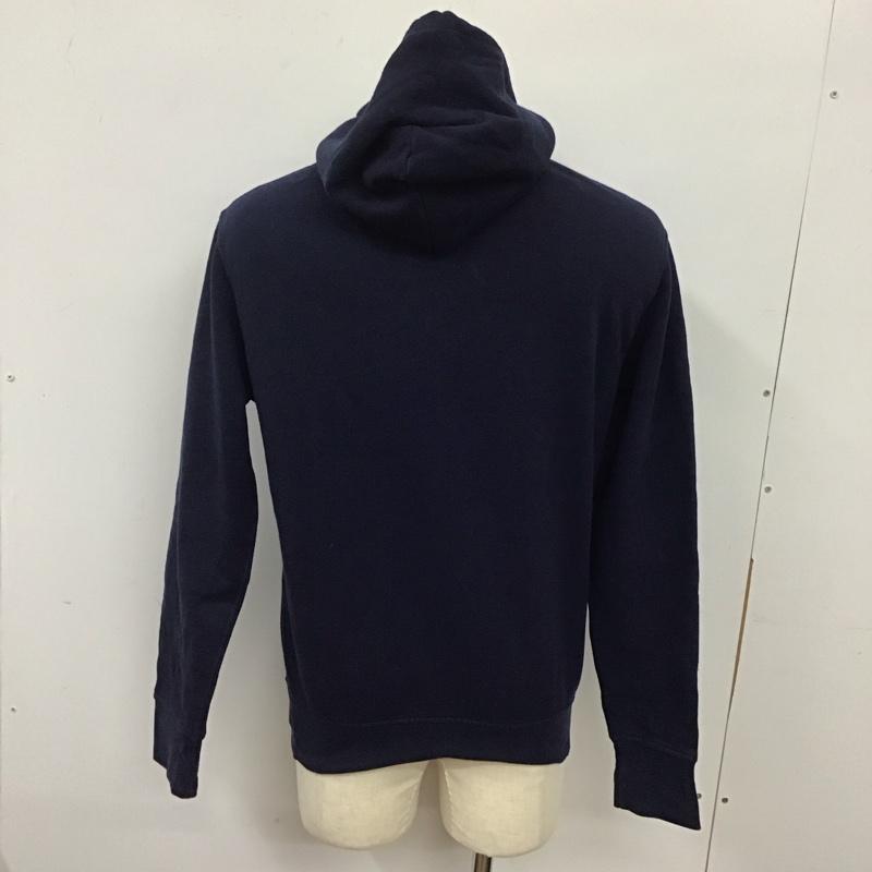 ポロラルフローレン POLO RALPH LAUREN パーカー 長袖 フーディ S ロゴ、文字 X 刺繍 紺 / ネイビー /  メンズ USED 古着 中古 10128151
