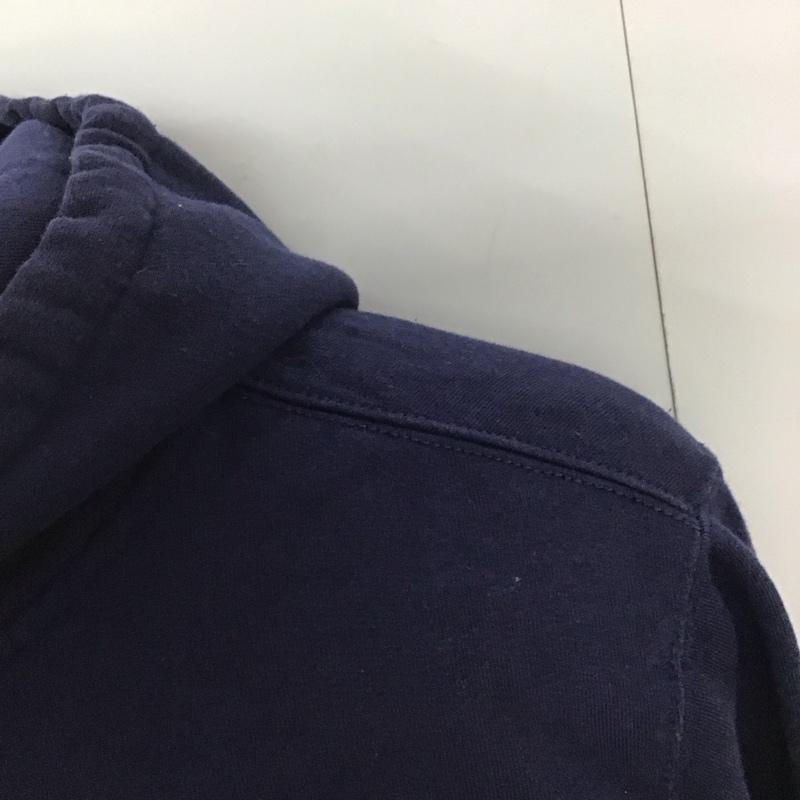 ポロラルフローレン POLO RALPH LAUREN パーカー 長袖 フーディ S ロゴ、文字 X 刺繍 紺 / ネイビー /  メンズ USED 古着 中古 10128151