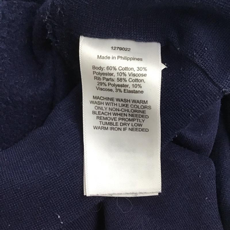 ポロラルフローレン POLO RALPH LAUREN パーカー 長袖 フーディ S ロゴ、文字 X 刺繍 紺 / ネイビー /  メンズ USED 古着 中古 10128151