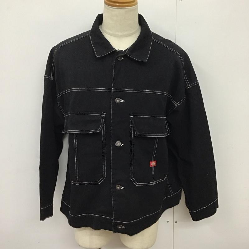 ディッキーズ Dickies ジャケット、上着 ジャケット、ブレザー L 無地 黒 / ブラック /  メンズ USED 古着 中古 10128153