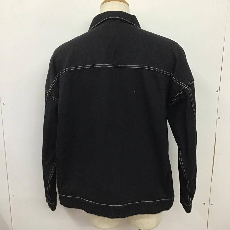 ディッキーズ Dickies ジャケット、上着 ジャケット、ブレザー L 無地 黒 / ブラック /  メンズ USED 古着 中古 10128153