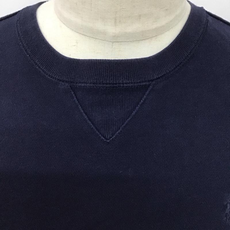 ラルフローレンゴルフ RALPH LAUREN GOLF トレーナー 長袖 M 無地 紺 / ネイビー /  メンズ USED 古着 中古 10128154
