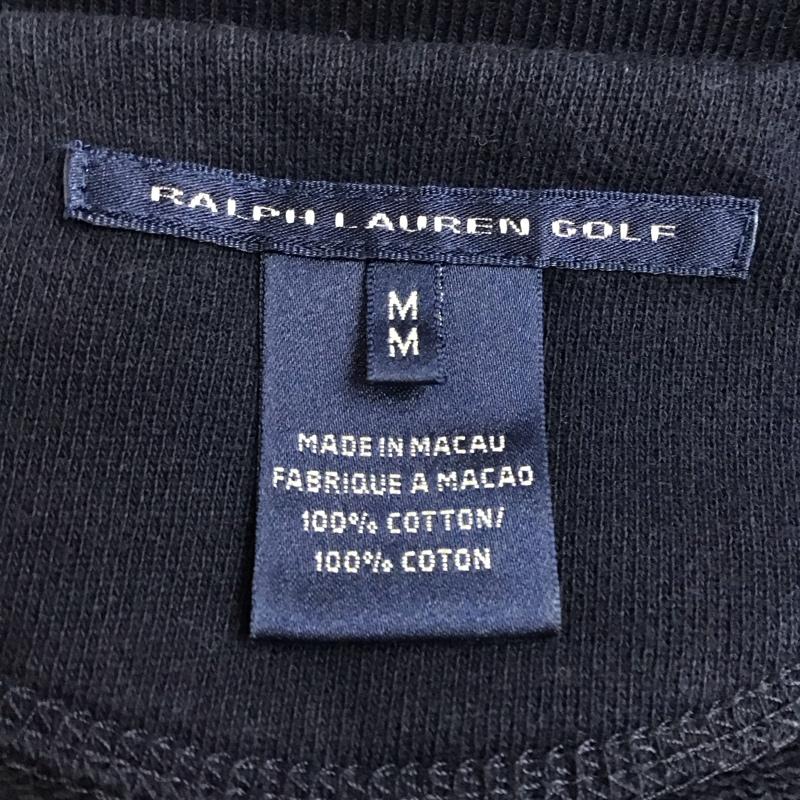 ラルフローレンゴルフ RALPH LAUREN GOLF トレーナー 長袖 M 無地 紺 / ネイビー /  メンズ USED 古着 中古 10128154