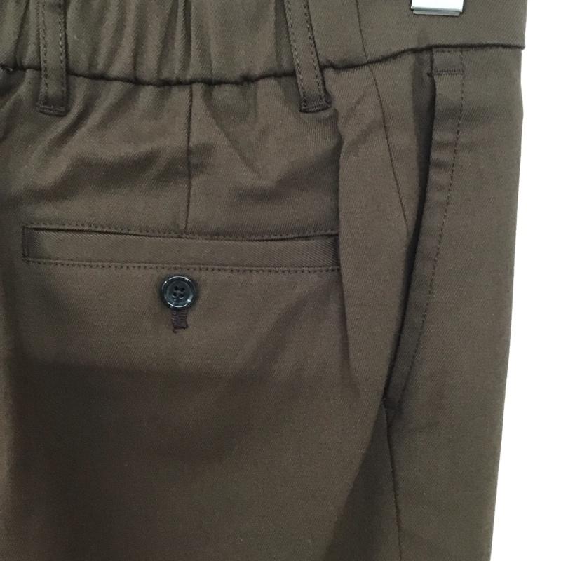 ウィム バイ リドム WYM LIDNM パンツ スラックス PT480 S 無地 茶 / ブラウン /  メンズ USED 古着 中古 10128155