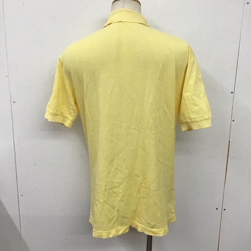 イヴサンローラン Yves Saint Laurent ポロシャツ 半袖 無地 黄 / イエロー /  メンズ USED 古着 中古 10128157