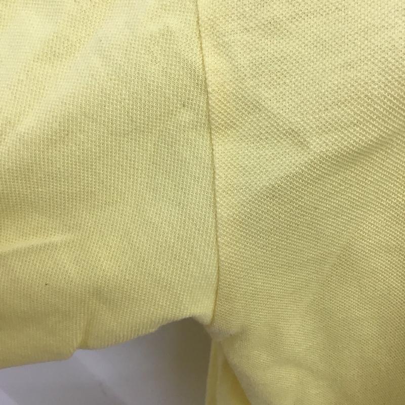 イヴサンローラン Yves Saint Laurent ポロシャツ 半袖 無地 黄 / イエロー /  メンズ USED 古着 中古 10128157